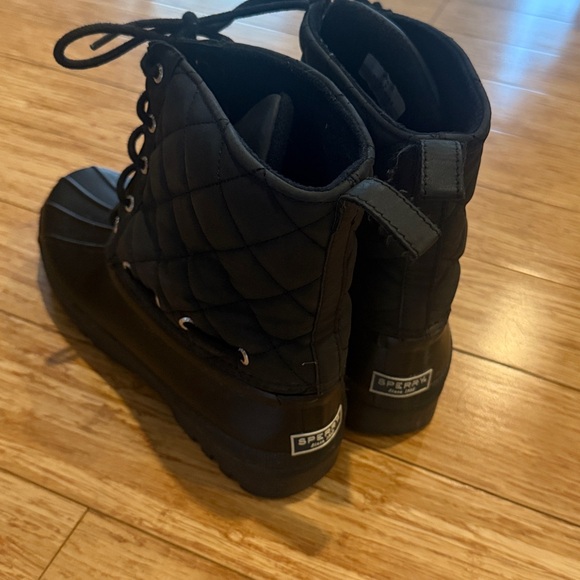 Sperry Black Ankle Boots - Picture 2 of 4